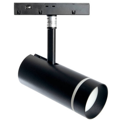Светильник светодиодный трековый низковольтный 10W, 800 Lm, 4000К, 90 градусов, черный, MGN304, серия Luna, Feron 41951