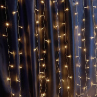 Гирлянда 230V 240 LED 2*2м, 2700K, эффект стробов,IP44 , сетевой шнур 3м в комплекте, CL20, Feron 32336