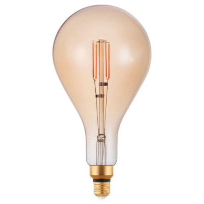 12592 Светодиодная лампа PS160, 4W(E27), 2200K, 400lm, янтарь, диммир.