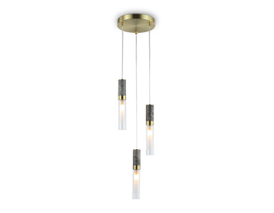 Подвесной светильник с мрамором G9*3, AMBRELLA LIGHT, LH53351