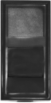 Donel Розетка DEC RJ45 UTP кат.6, 1мод., черн. (22.5х45мм),DECF12B6