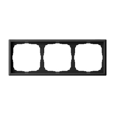 GAL001003 - ARTGALLERY 3-постовая РАМКА, универсальная, КАРБОН, Systeme Electric