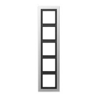 Рамка 5-кратная; крашеный алюминий, ALD2985-L