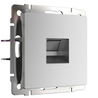 Werkel W1181065/ Розетка Ethernet RJ-45 (серебряный матовый), a063620