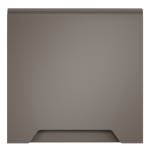 Накладка для розетки с заземлением, защитными шторками и крышкой, S70 (капучино), VLS000814