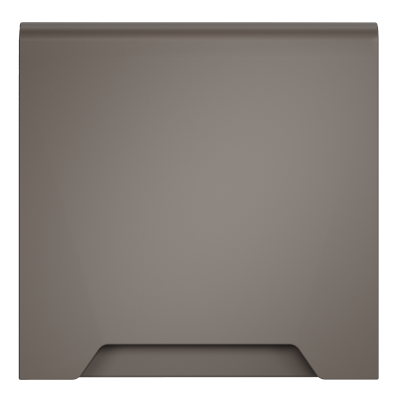 Накладка для розетки с заземлением, защитными шторками и крышкой, S70 (капучино), VLS000814