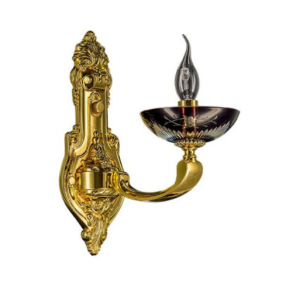 Lightstar 697612 (MB00076-1) Бра BARCATO 1х60W E14 ЗОЛОТО (в комплекте)