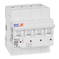 КЭАЗ OptiDin BM63 Автоматический выключатель 4P 63А C 4,5кА AC (BM63-4C63-4,5-УХЛ3) КЭАЗ OptiDin BM63 Автоматический выключатель 4P 63А C 4,5кА AC (BM63-4C63-4,5-УХЛ3)