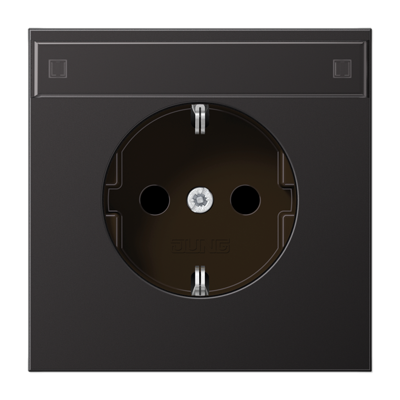 SCHUKO розетка с полем для надписи, AL1520NAD