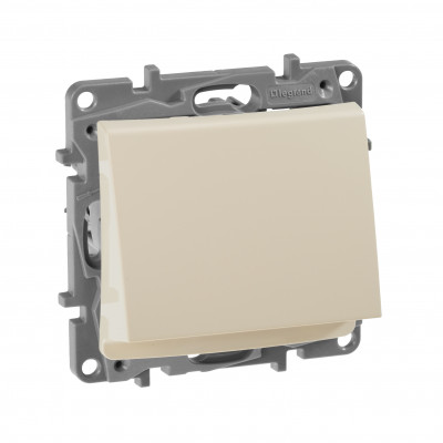 Legrand Выключатель карточный с подсветкой - Legrand Etika - с задержкой выключения 2А 250В винтовые зажимы - слоновая кость, 672393