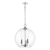 Lightstar 729134 (MD20110-3A) Люстра SFERICO 3х40W E14 ХРОМ/ПРОЗРАЧНЫЙ (в комплекте)