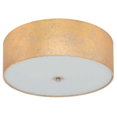 97642 Потолочный светильник VISERBELLA, 3х60W (E27), ?470, H195, сталь, шампань / текстиль, золотой