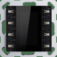 GVS CHPBD-08/55.1.01 Термостат с дисплеем, 4 или 8 клавиш, чёрный