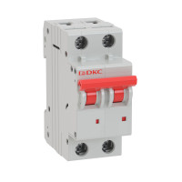 ДКС Авт. выкл. модульный YON MD63 2P 8А B 10kA (упак. 6шт), MD63-2B8-10