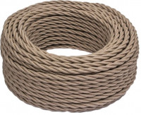 Bironi Провод 2*1,5 Капучино (матовый) 20м, B1-424-716-20
