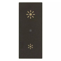 Vimar Клавиша 1M аксиальная с символом регулирование черная, 31000A.RG