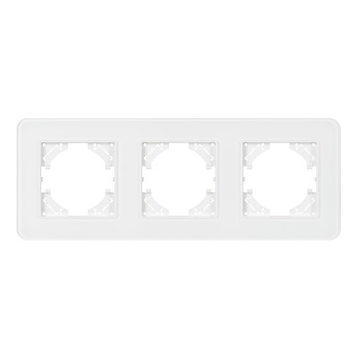 049696 - Рамка стеклянная FRM-OMALI-GS-3-WH (Arlight, -)