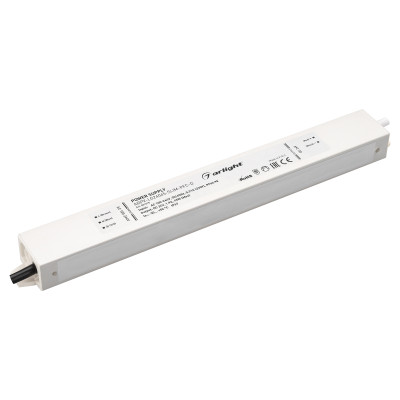 Блок питания ARPV-LG24045-SLIM-PFC-D (24V, 1.9A, 45W) (Arlight, IP67 Металл, 5 лет), 031719