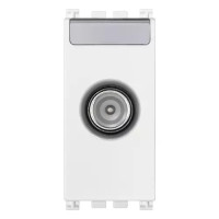 Vimar Розетка TV проходная 10DB "папа", белая, 19300.10.B