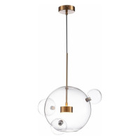 ST LUCE SL1133.203.01 Светильник подвесной ST-Luce Латунь/Прозрачный LED 1*14W 3000K