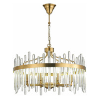 ST LUCE SL1167.303.08 Светильник подвесной ST-Luce Латунь/Латунь, Прозрачный E14 8*40W