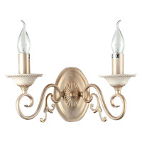 Maytoni Perla Бра, цвет: Кремовый с Золотом 2х60W E14