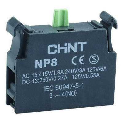 Chint Блок контактный 1НЗ для NP8 (R), 669999