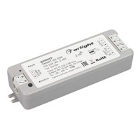 Диммер SMART-D3-DIM (12-24V, 8A, 2.4G) (Arlight, IP20 Пластик, 5 лет), 024184 Диммер SMART-D3-DIM (12-24V, 8A, 2.4G) (Arlight, IP20 Пластик, 5 лет), 024184
