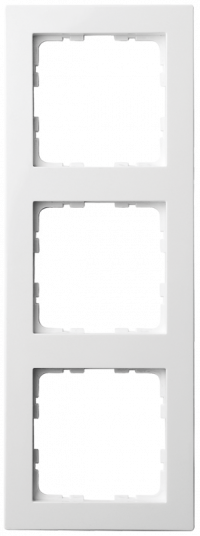 Рамка G-Classic 3-постовая, цвет белый глянцевый, G1003W, Jasmart Electric Рамка G-Classic 3-постовая, цвет белый глянцевый, G1003W, Jasmart Electric