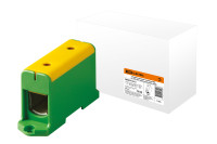 Клемма вводная силовая КВС 35-240 кв.мм. желтая/зеленая TDM Electric, SQ0833-0012