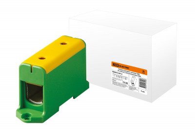 Клемма вводная силовая КВС 35-240 кв.мм. желтая/зеленая TDM Electric, SQ0833-0012