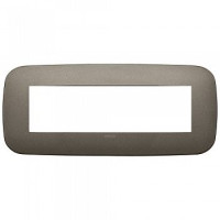 19687.80 - Vimar Накладка Round на 7 модулей Metal