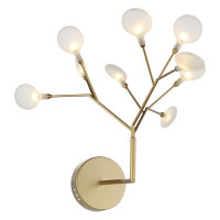 ST LUCE SL411.221.09 Бра ST-Luce Золотистый/Белый G4 9*1,5W