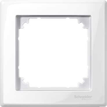 M-Smart Рамка 1-ная, полярно-бел.