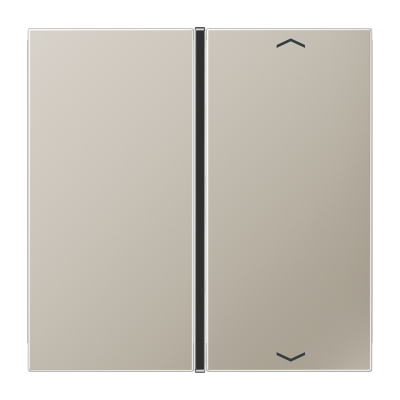 Клавиши для системы KNX, 1-группа с символами "стрелки"; благородная сталь, ES2401TSAP