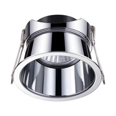 Novotech 370448 SPOT NT19 279 хром Встраиваемый светильник IP20 GU10 50W 220V BUTT