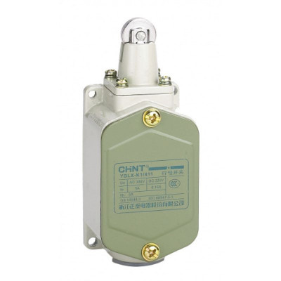 Chint Выключатель путевой YBLX-K1/411 прямого действия с одинарным роликом (R), 441037