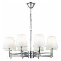 Evoluce SLE105453-08 Светильник подвесной Хром/Белый E14 8*40W