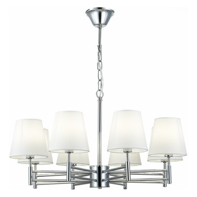 Evoluce SLE105453-08 Светильник подвесной Хром/Белый E14 8*40W