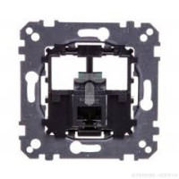 Мех-зм комп. розетки экран. 1xRJ45 класс Е кат.6 , 20 Гц. UTP