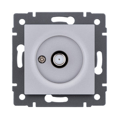 Розетка спутниковая SAT, серый Kollinger REA-020GY для Aspekt, Eleganz, Reflex