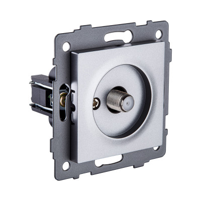 Розетка спутниковая SAT, серый Kollinger REA-020GY для Aspekt, Eleganz, Reflex