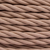 BIRONI Капучино матовый Витой провод 2*1,5 50м, B1-424-716-50 (B1-424-716)