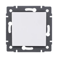 Выключатель 1-клавишный перекрестный 10А/250В, белый Kollinger REA-S-006WH для Aspekt, Eleganz, Reflex Выключатель 1-клавишный перекрестный 10А/250В, белый Kollinger REA-S-006WH для Aspekt, Eleganz, Reflex