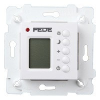 FD18004 Fede Fede Терморегулятор многофункциональный с LCD монитором и датчиком 4 м, белый