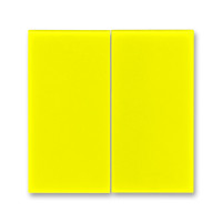 ND3559H-A447 64 - Сменная панель ABB Levit на клавиши для выключателя двухклавишного жёлтый - 2CHH594470A8064