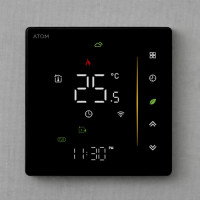 Терморегулятор АТОМ alpha WI-FI черный , ATAWB000 Терморегулятор АТОМ alpha WI-FI черный , ATAWB000