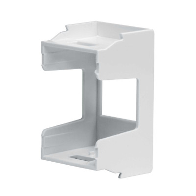 ДКС Адаптер для информационных разъемов REICHLE - DE-MASSARI, «Viva», 1 мод., белый, 45009