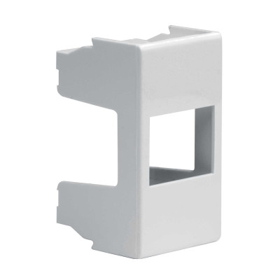ДКС Адаптер для информационных разъемов REICHLE - DE-MASSARI, «Viva», 1 мод., белый, 45009