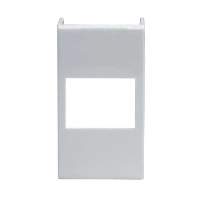 ДКС Адаптер для информационных разъемов REICHLE - DE-MASSARI, «Viva», 1 мод., белый, 45009